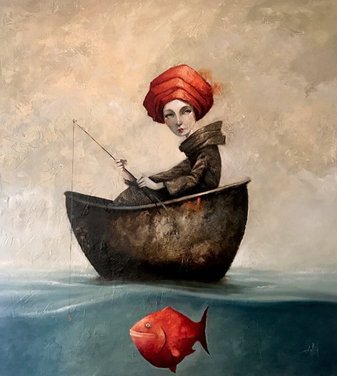 La pescadora