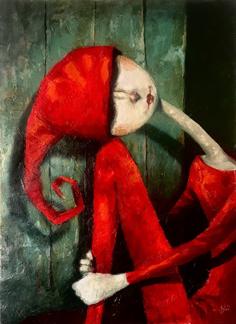 Arlequín rojo