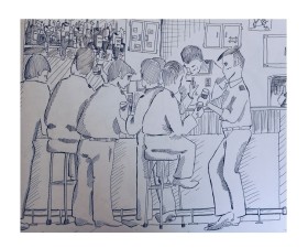 JDA12 Pause au bar des élèves